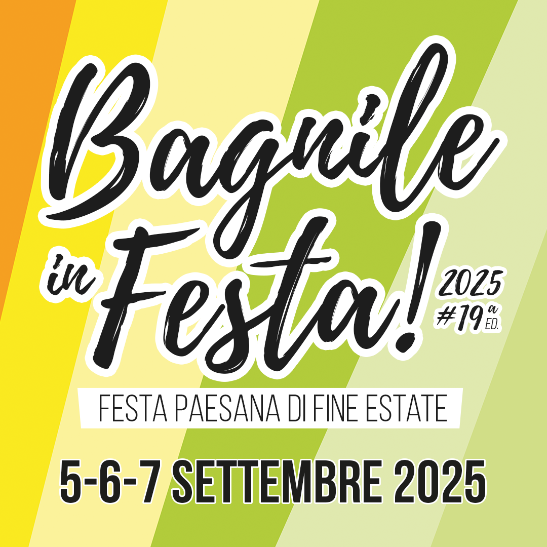 Locandina - Bagnile in festa! 5-6-7 settembre 2024